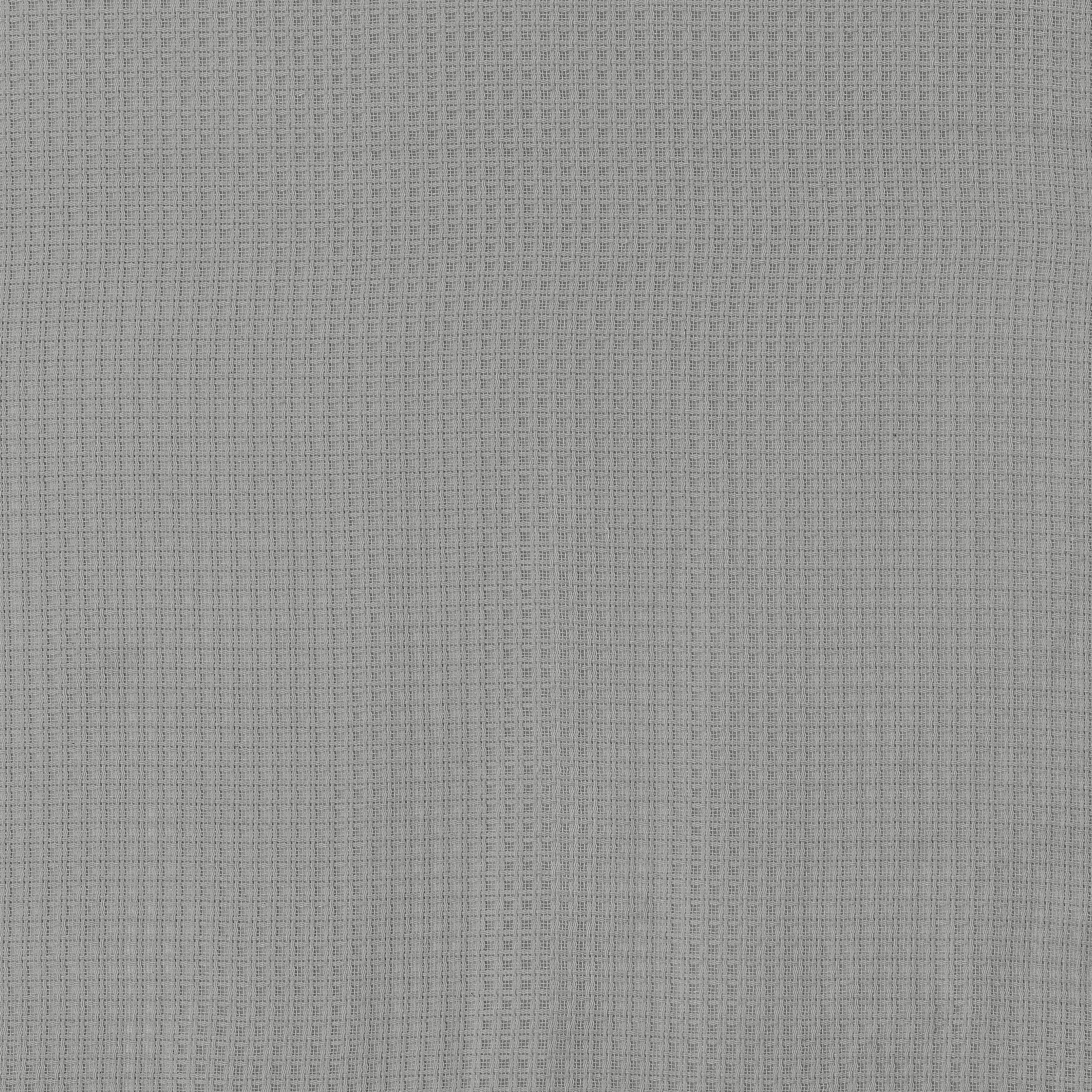 Archaeo Waffle Weave Cotton Blend Tab Top Curtain, 50"x96", 50"x96", Chrome Gray