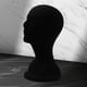 thumbnail image 4 of Espuma de flocado Modelo de cabeza de maniquí masculino Sombrero Gorras Soporte de exhibición de peluca Portátil Profesional Multifuncional para Negro, 4 of 8