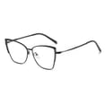 thumbnail image 4 of Gafas de moda con forma de ojo de gato, gafas de moda ultraligeras, gafas retro que cambian de color, gafas antiluz azul, gafas de metal que cambian de color, 4 of 4