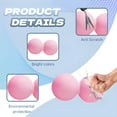 thumbnail image 3 of BESTSKY Massage Ball,4.7"*2.4"*2.4" Foot Massage Ball,Sweatproof Peanut Ball,Pink, 3 of 7