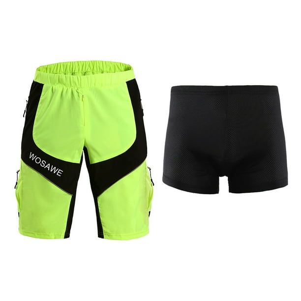 Licras Ciclismo Para Hombre Pantalones Cortos De Ciclismo WOSAWE