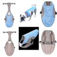 thumbnail image 3 of justharion Summer Dog Cooling Vest Pet Clothes Pet Cooling Harness For Dogs Adjustable Reflective Vest, 3 of 8