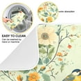 thumbnail image 3 of Yayeee Dish Drying Mat for Kitchen Counter Ultra Absorbent Easy Clean Pad 18x16", Green Floral Pattern, 3 of 7