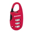 thumbnail image 1 of Candado para Maleta Hermex CMA-3C 3 Combinaciones Rojo, 1 of 4