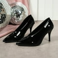 thumbnail image 4 of Wensltd Women Pointed Toe High Heels Trendy Closed Toe Wedding Work Office Dressy Shoes Fashion Comfortable Pump Shoes, 4 of 7