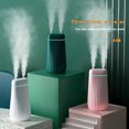 thumbnail image 3 of Wosthever Humidificador de aire, rociador de niebla de gran capacidad con luz, difusor de aceite esencial de aromaterapia, suministros de vaporizador Humidificadores Rosado Wosthever HA059314-02B, 3 of 6