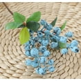 thumbnail image 4 of 10Pcs Fake Artificial Flowers Berries Branches Picks Blueberry Fruit for Christmas Home Hotel Decorations, 9.84Inch, 4 of 6