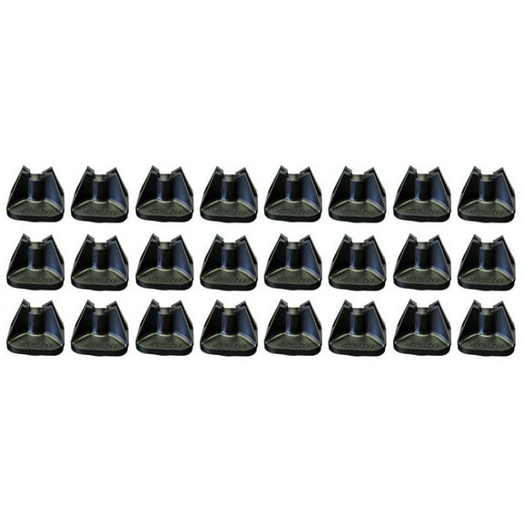 Stud Boy .75 Black Super-Lite Pro Series Single Backers - 24 Pack