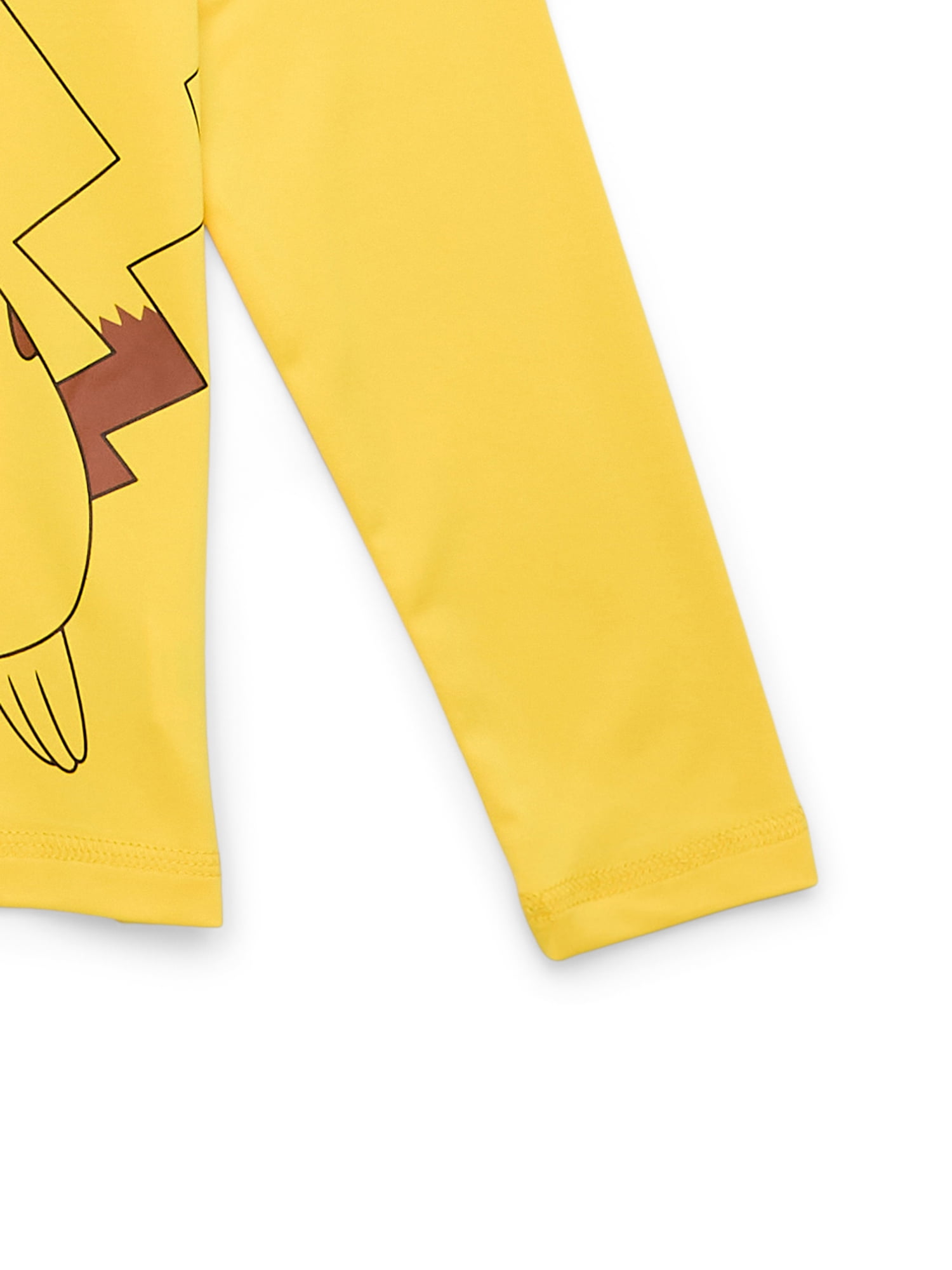 Pokemon Boys’ Graphic Rashguard with Long Sleeves and UPF 50+, Sizes 4-12