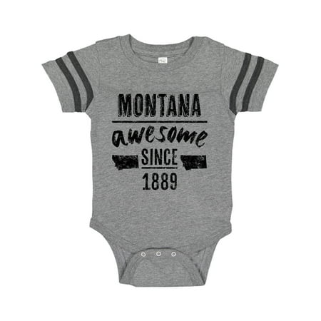 

Inktastic Montana Awesome Since 1889 Gift Baby Boy or Baby Girl Bodysuit