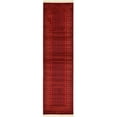 thumbnail image 1 of Unique Loom Tekke Over-Dyed Torkaman Area Rug 2' 7 x 10' Runner Red/Black, 1 of 1