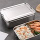 thumbnail image 5 of Lonchera Bento de Acero Inoxidable, Lonchera Metálica, Contenedores para Almacenar Alimentos con Cierres, Loncheras para el Trabajo y la Escuela, 5 of 5