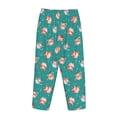 thumbnail image 5 of Balery Funny Christmas Deer print Women's Pajama Pants,Ultra Lightweight Pjs,Lounge Pant-XX-Large, 5 of 9