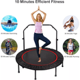 thumbnail image 3 of Trampolín Brincolín Aeróbicos Fitness Plegable Ajustable U negro, 3 of 5