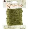 Kumihimo Cord .5mmX19.7yd-Metallic Gold, Pk 3, Cousin
