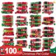 thumbnail image 2 of 100Pcs Pet Christmas Collars Cats Dogs Knitted Animal Accessories Holiday Bow Tie Adjustable Neck Strap Grooming Festival Happy ShopWise Round, 2 of 24