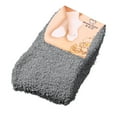 thumbnail image 2 of Home Women Girls Soft Bed Floor Socks Warm Winter Pure Color, 2 of 2