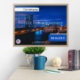 thumbnail image 5 of ArtToFrames 38.6x29.5 Inch - 98x75 CM Brown Puzzle Frame for 2000 piece Puzzles.1.25 Inch Custom MDF Puzzle Frames, Natural Oak - Comes with Economy Acrylic, 5 of 6