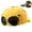 Yellow, variant on Pilot Goggles Baseball Cap, Korean-Style Pilot Baseball Cap, Aviator Hat with Goggles Baseball Cap