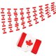 thumbnail image 2 of Banderines con la bandera de Canadá Banderines pequeños Mini banderas canadienses Banderines Día de Canadá Decoración nacional Fiesta escolar Eventos deportivos Fiesta patriótica, 2 of 4