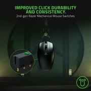 Razer Orochi V2 Wireless Optical Gaming Mouse for PC, 6 Buttons, 2.4GHz, Bluetooth, Black