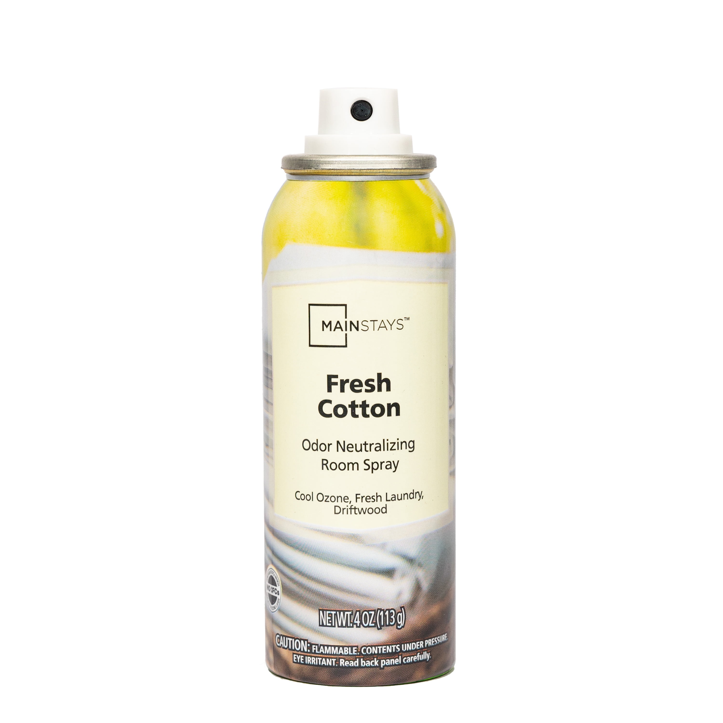 Mainstays Odor Neutralizing Room Spray, Fresh Cotton Air Freshner, 4 oz.
