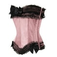 thumbnail image 3 of TOOYOU Women Corset Top Lace Lace Bony Bow Court Corset Shapesome Top, 3 of 4