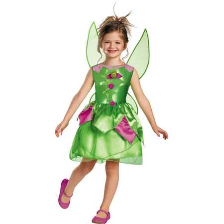 Girl's Tinker Bell Classic Halloween Costume