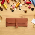 thumbnail image 4 of FOLOYORI Knitting Needles Holder Bag Pouch Brown Durable 1Pack, 4 of 8