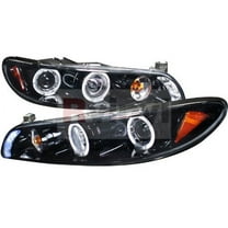 Spec-D Tuning Pontiac Grand Prix 1997 1998 1999 2000 2001 2002 2003 Projector Headlights - Black