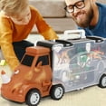 thumbnail image 5 of Cocobaby Rhino Cool Transport Carrier TRUCK Toy Vehicle with animals Preschool Toys Gift Xmas Boy Gift, 5 of 8