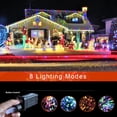 thumbnail image 3 of Cadena de luces LED FUNIAO 320 con forma de estrella, 9 hilos, 110 V, 3 of 7