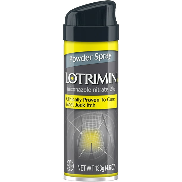Lotrimin AF Jock Itch Antifungal Spray, Powder Spray, 4.6 oz