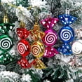 thumbnail image 3 of FlareFable 3.5" Colorful Christmas Tree Candy Hanging, Candy for Christmas Tree Accessories, Fun Christmas Ball Tree Ornaments, Perfect Christmas Decoration for Party, Mantel & Wall, 3 of 8