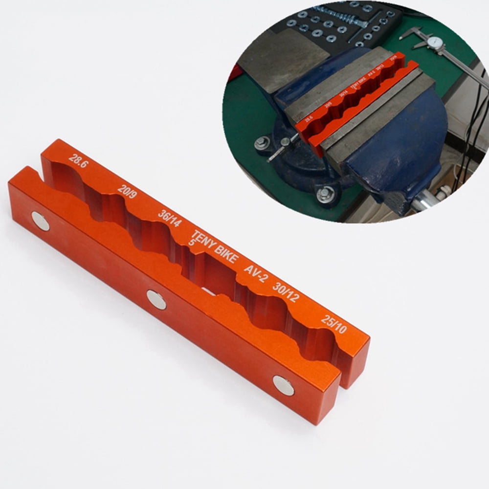 Bike Bicycle Hub Pedal Axle & Spindle Vise Aluminum Alloy Jaw Insert