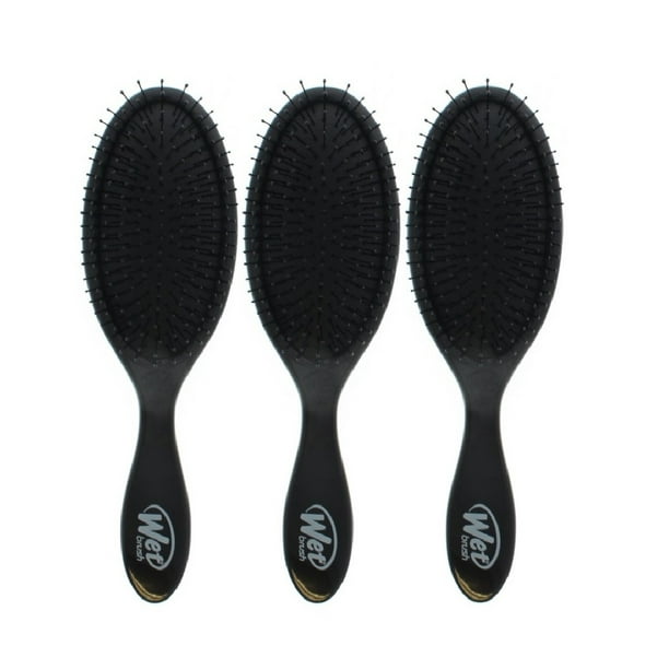 Wet Brush Hair Care Original Detangler Black (Pack of 3)