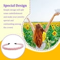 thumbnail image 3 of Cerceau à Cheveux Perlé Mode Grand Style Coréen Fille Fille Mariée Mariage Cheveux Femmes Bandeau Réglable pour Enfants Étudiants Rose, 3 of 7