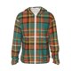 thumbnail image 1 of Fotbe colorful plaid Chaqueta con Protección Solar UPF 50+ para Hombre y Mujer, Camisa con Capucha y Bolsillos-Small, 1 of 7