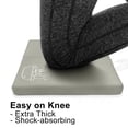 thumbnail image 2 of Gamexcel Bath Kneeler and Elbow Pad - Painless Foam, Quick Dry, Foldable, Non-Slip - Gray, 2 of 10