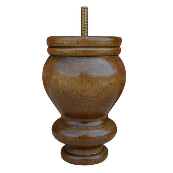 BingLTD - 5" Walnut Profile Hardwood Sofa Legs - Set of 4 (P090-163)