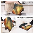thumbnail image 3 of Sikiie Firefly Forest Fox Waffle Weave Kitchen Dish Cloth,Super Absorbent Kitchen Dish Towels 16*26 Inches for Dish Rags Washing Dishes, Drying Dishes, 3 of 7