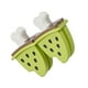 thumbnail image 5 of Advancent ABS forma de sandía molde de helado lindo reemplazo de dibujos animados 4 rejilla lavable DIY molde sellado accesorios verde Verde 2Conjunto, 5 of 6