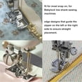 thumbnail image 4 of Zipper Presser Foot, Zip Zipper Foot Parallel Grooves Easy Operation 4 Pieces  For Replacement, 4 of 8