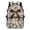 Classic Camo Brown Bow, variant on Jeiento Tan Camo Brown Bow Schoolbag for High School 17 Inch Two Side Elastic Pockets Front Quick Access Zipper Backpack Book Bag for Teens