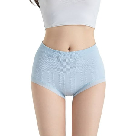 Weyolog Panties for Women  Women s Lace Plus Size Waist Sexy Breifs Gather Your Waist And Buttocks Lines  Panties for Women Blue L