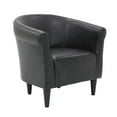 thumbnail image 4 of Mainstays Marlee Barrel Accent Chair, Sedona Black, 4 of 7
