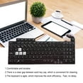 thumbnail image 3 of pitrice RGB Colorful Backlit Keyboards Spanish Layout Keypad Black Key Board Small Enter Laptop Replacement for ASUS ROG strix G731, 3 of 9