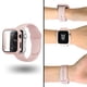 thumbnail image 1 of Correa para Apple Watch compatible con 38mm / 40mm de Silicón + Case Protector de pantalla con Cristal Templado. Mamá Pulpo  Silicón con case, 1 of 6