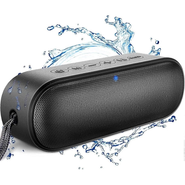 Portable Bluetooth Speaker, IPX7 Waterproof Outdoor Bluetooth Speaker with 14W Powerful Bass, 20 Hours Battery Life, Wireless Speaker Speaker for Show