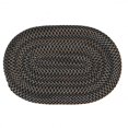 thumbnail image 1 of Colonial Mills TA88R036X060 3 x 5 Pi Tinta Zone Ovale Tapis&44; Noir, 1 of 1